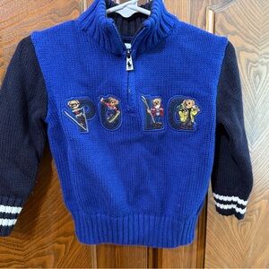 Ralph Lauren Polo Bear Ski Sweater